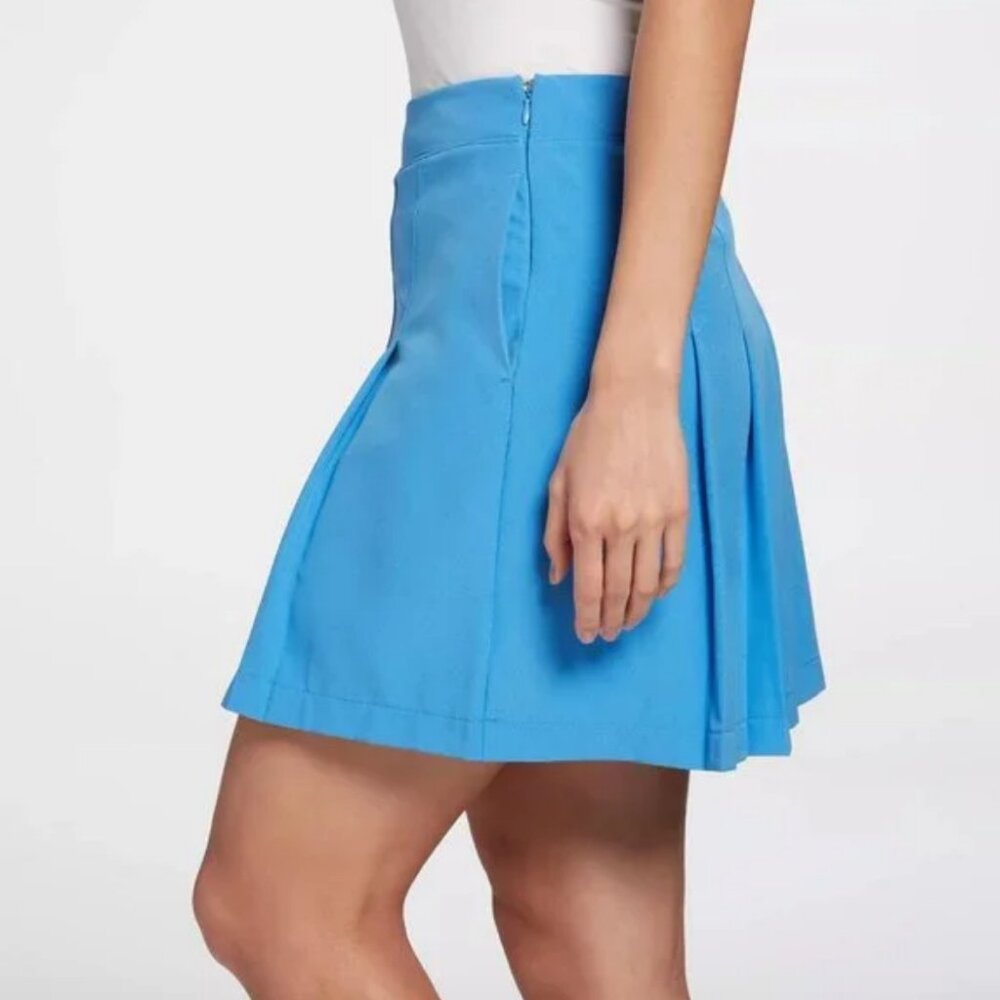 NWT - Lady Hagen “Off to the Races” Pleat Skort - Preppy Blue (Size 4)